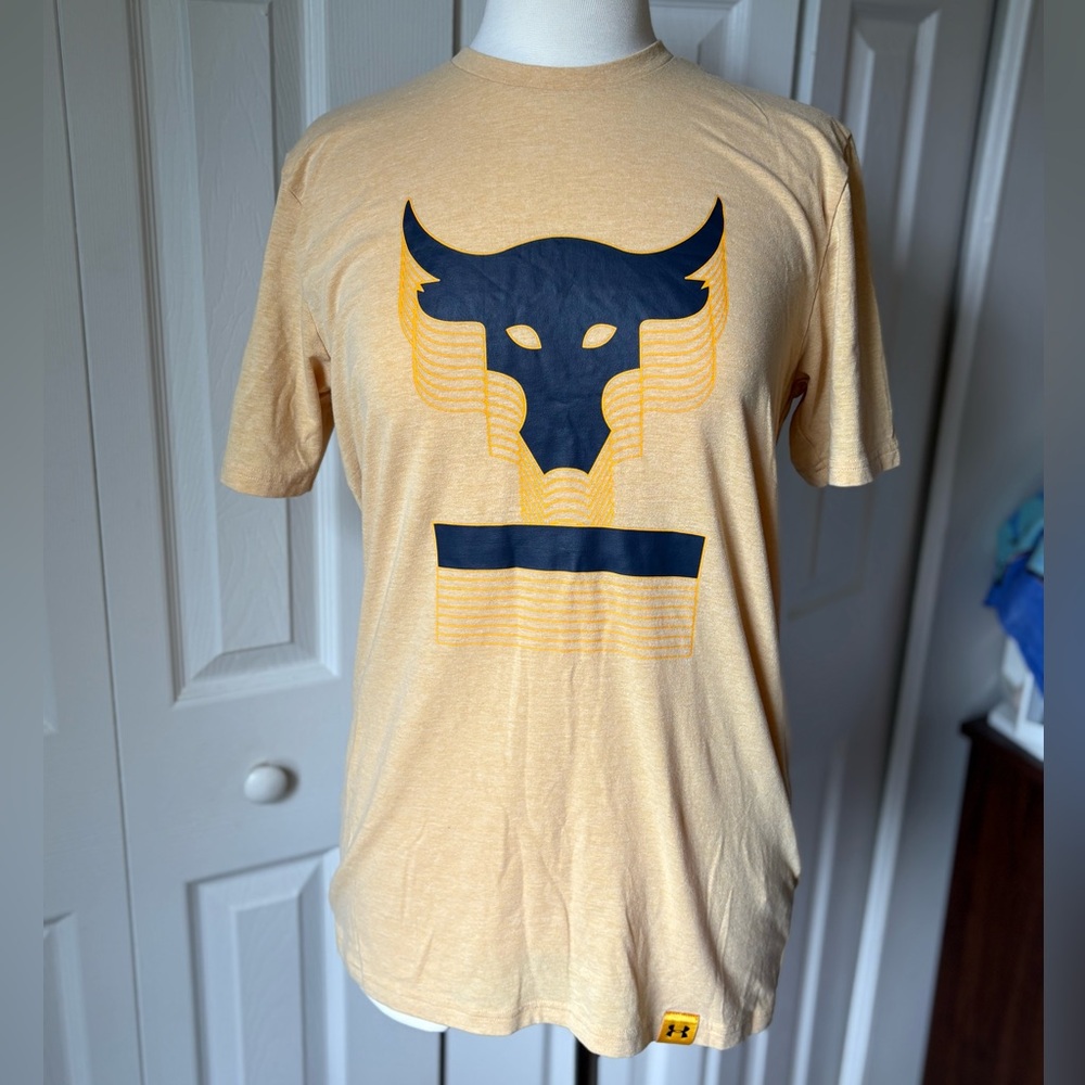 Under Armour Yellow Bull Graphic Fitness Tee
